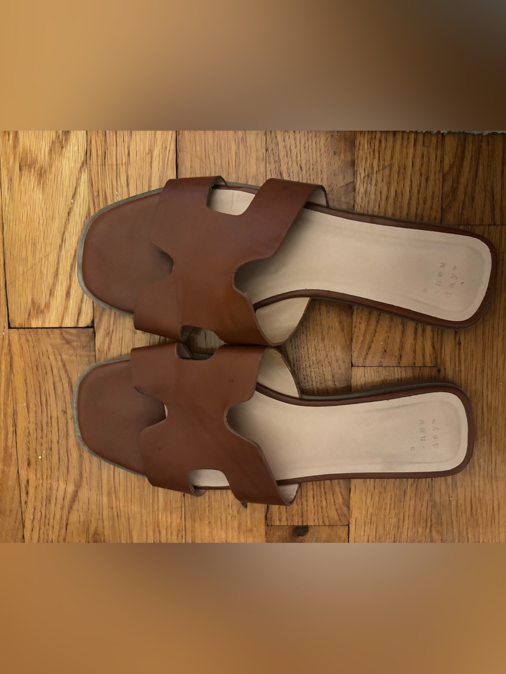 Women’s Brown Slide Sandals - Classic Open-Toe Mule